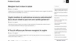 Desktop Screenshot of problemisalute.com
